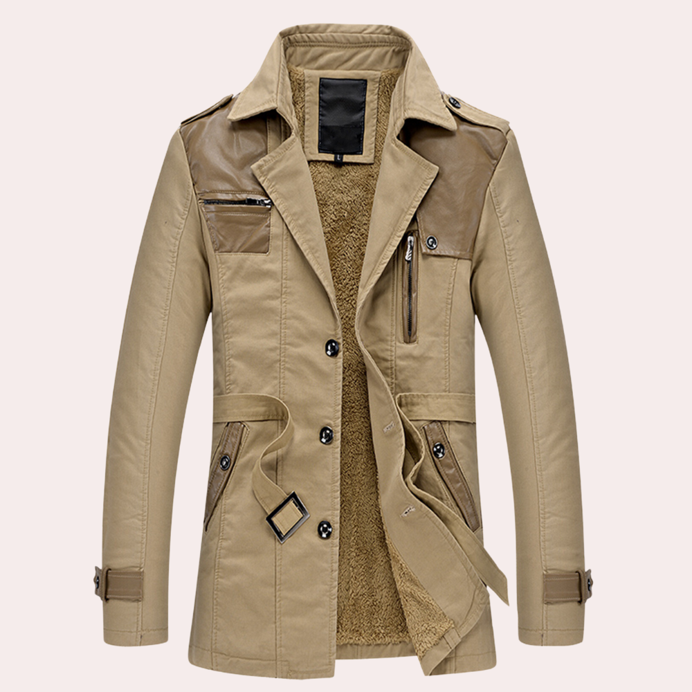 Yvan | Stilvoller, Vielseitiger Trenchcoat für Alle Jahreszeiten