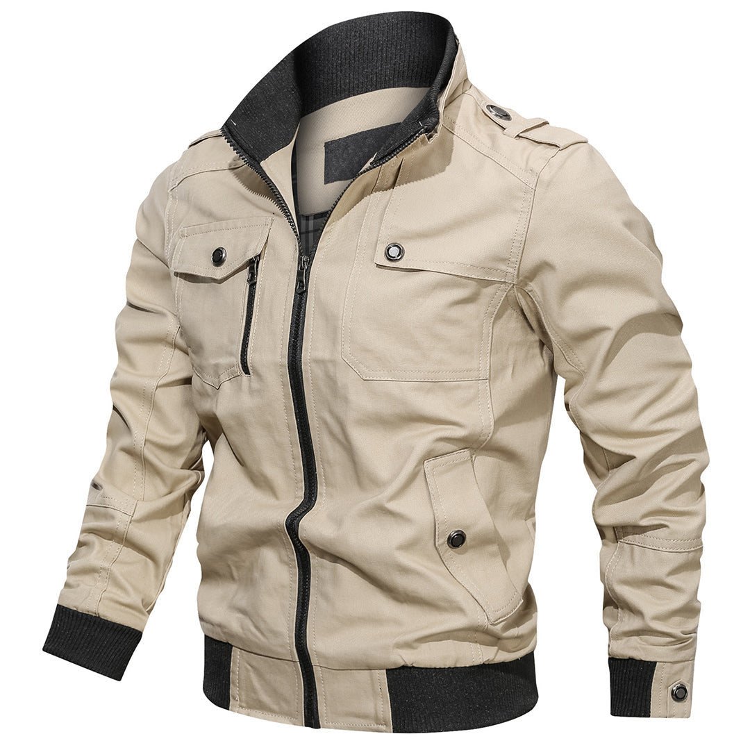 Tatum | Stylish, Warm, Lightweight Bomber Jacket for All Seasons