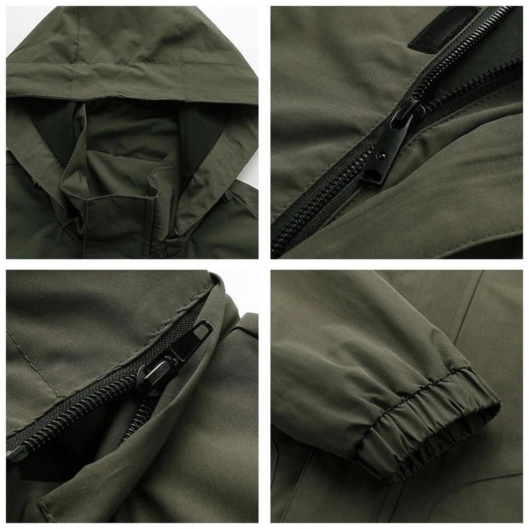 Mason | Stylish Hooded Bomber Jacket for Men, Versatile and Comfortable
