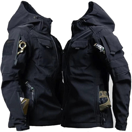 Hubert | Versatile Field Jacket with Hood, Weather-Resistant Design