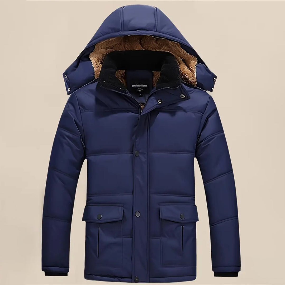 Padrick | Stilvolle, warme, wasserdichte Winterjacke für Herren