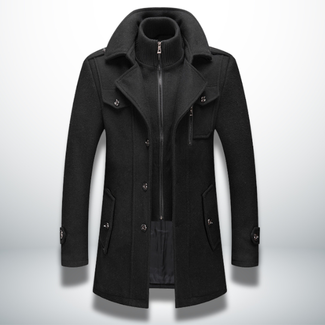Perry - Men's Elegant Winter Jacket Warmth and Versatility 2