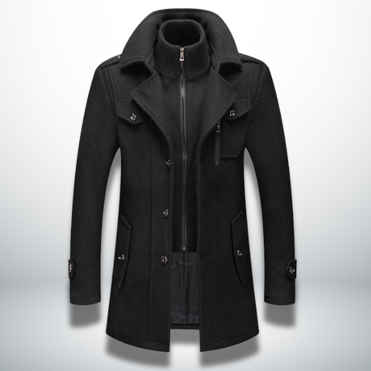 Perry - Men's Elegant Winter Jacket Warmth and Versatility 2