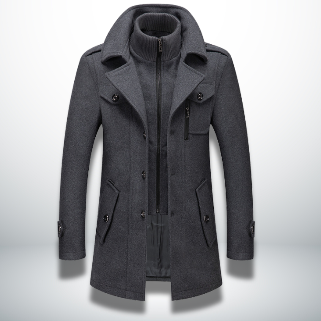 Perry - Men's Elegant Winter Jacket Warmth and Versatility 3