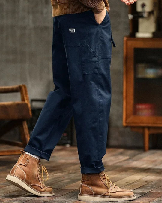 Rico - Men's Classic Cargo Pants Comfortable Fit Vintage Style 4