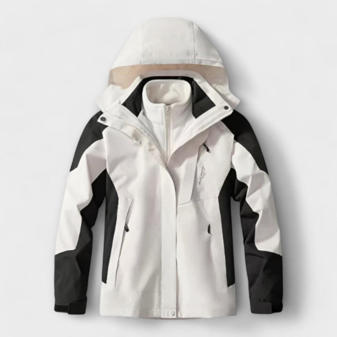 Giles | Men's Insulated Waterproof Hooded Ski Jacket