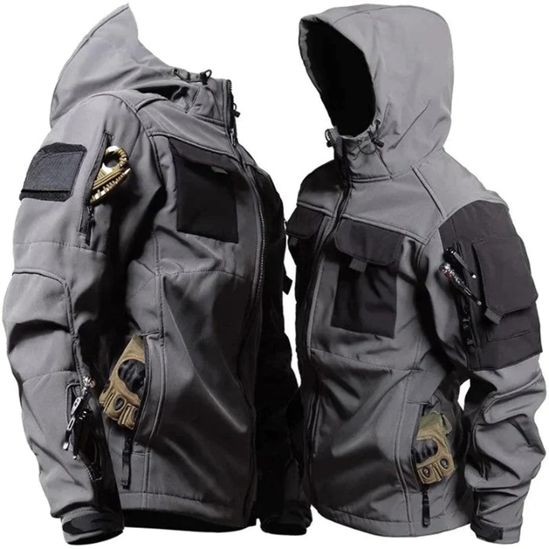 Hubert | Versatile Field Jacket with Hood, Weather-Resistant Design