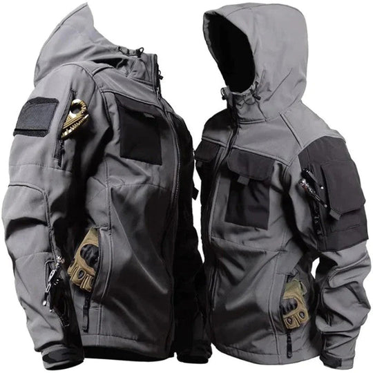 Hubert | Versatile Field Jacket with Hood, Weather-Resistant Design