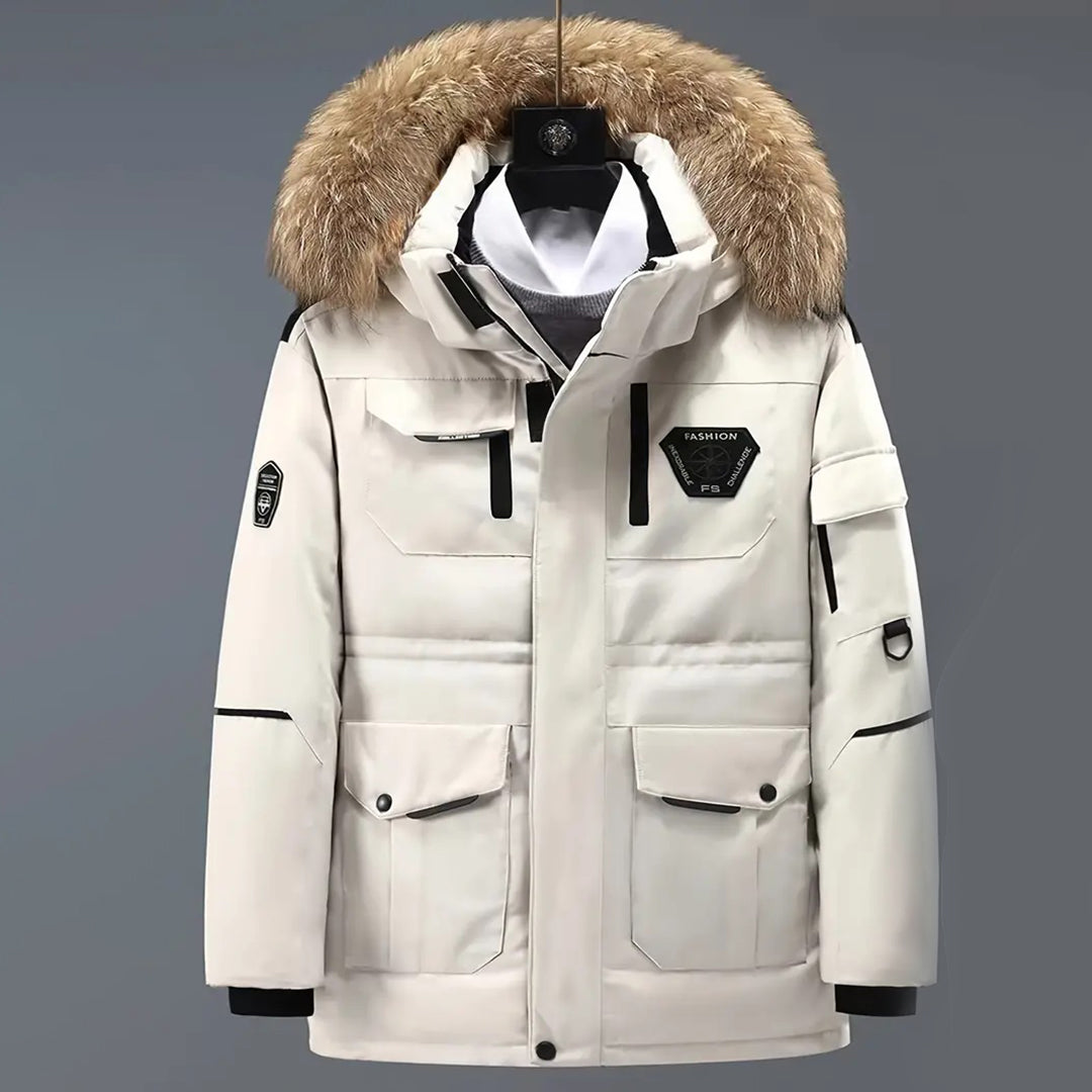 Grover | Stylish, Warm, Waterproof Men's Parka Jacket