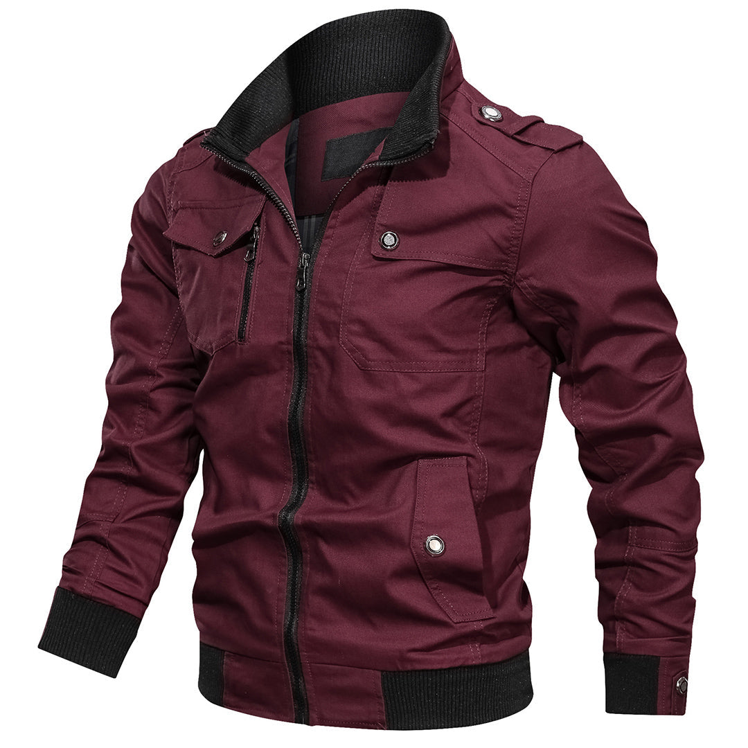 Tatum | Stylish, Warm, Lightweight Bomber Jacket for All Seasons