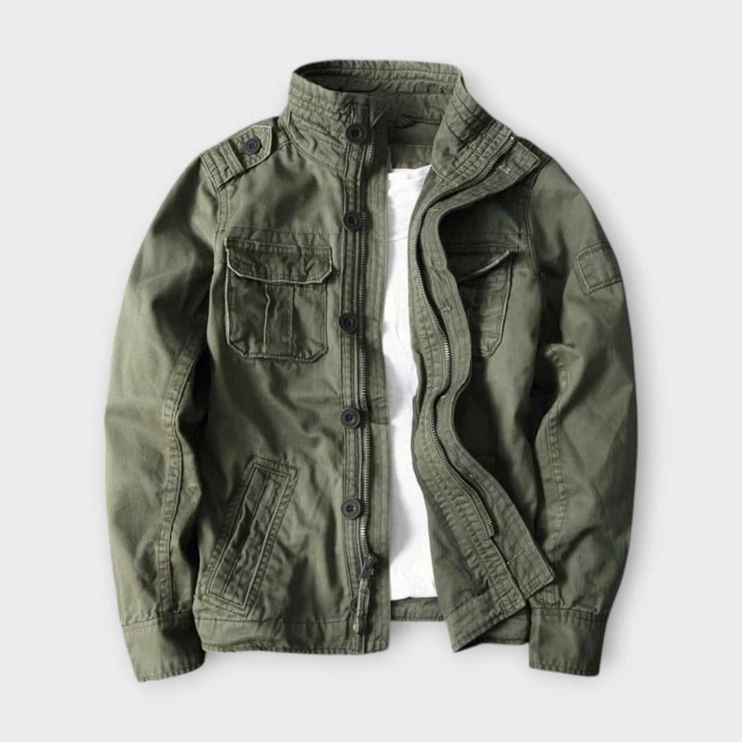 Hamish | Men's Tactical Utility Jacket for Outdoor Adventures
