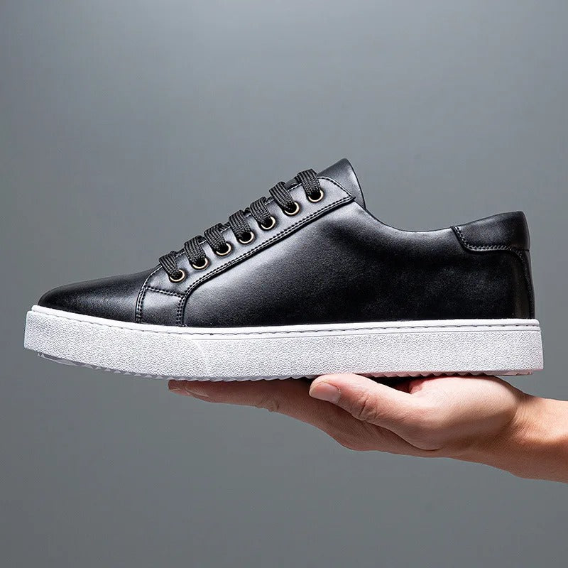 Clint | Stilvolle Herren-Ledersneaker für Komfort & Langlebigkeit