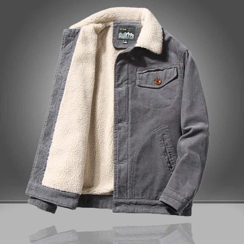 Leonin | Trendy cord jacket, warm, versatile, and stylish