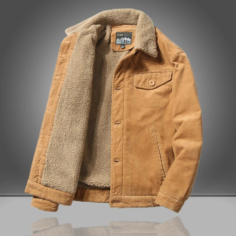 Leonin | Trendy cord jacket, warm, versatile, and stylish