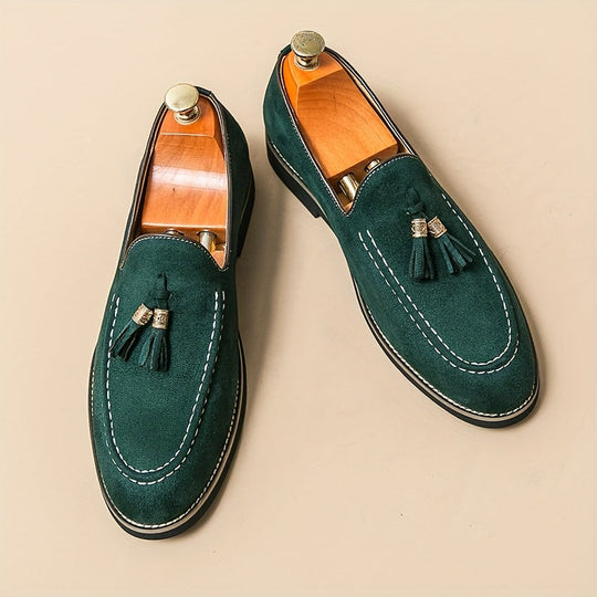 Daxton | Zeitloser Komfort und Stil in Wildleder Slippern