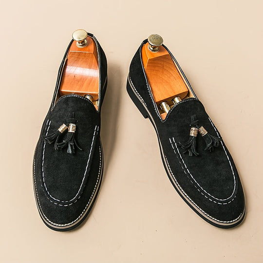 Daxton | Zeitloser Komfort und Stil in Wildleder Slippern