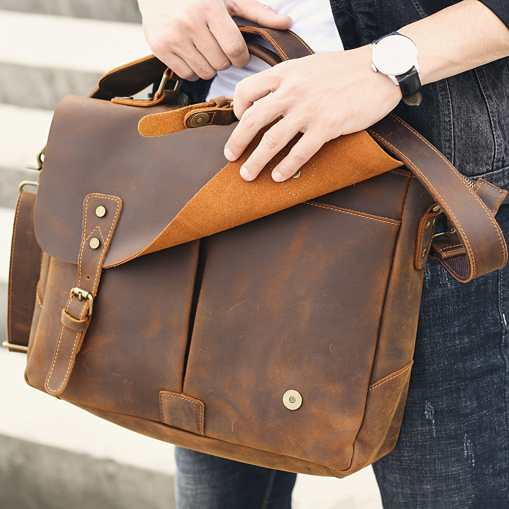 Graham | Premium-Leder Herren Aktentasche