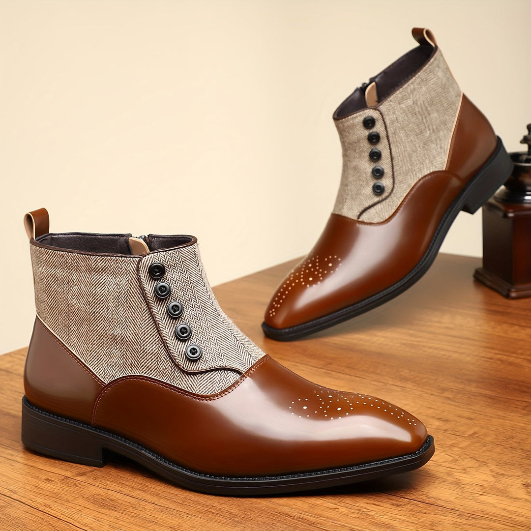 Jovian | Stylish Chelsea Leather Boots for Comfort and Durability
