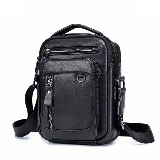 Winston | Stylish Vintage Leather Sling Bag for Men