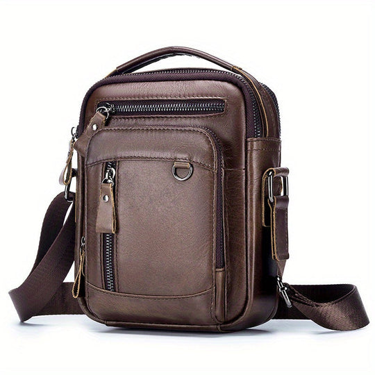 Winston | Stylish Vintage Leather Sling Bag for Men
