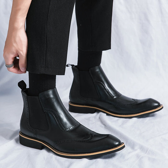Onyx | Stylish Chelsea Leather Boots for Every Occasion