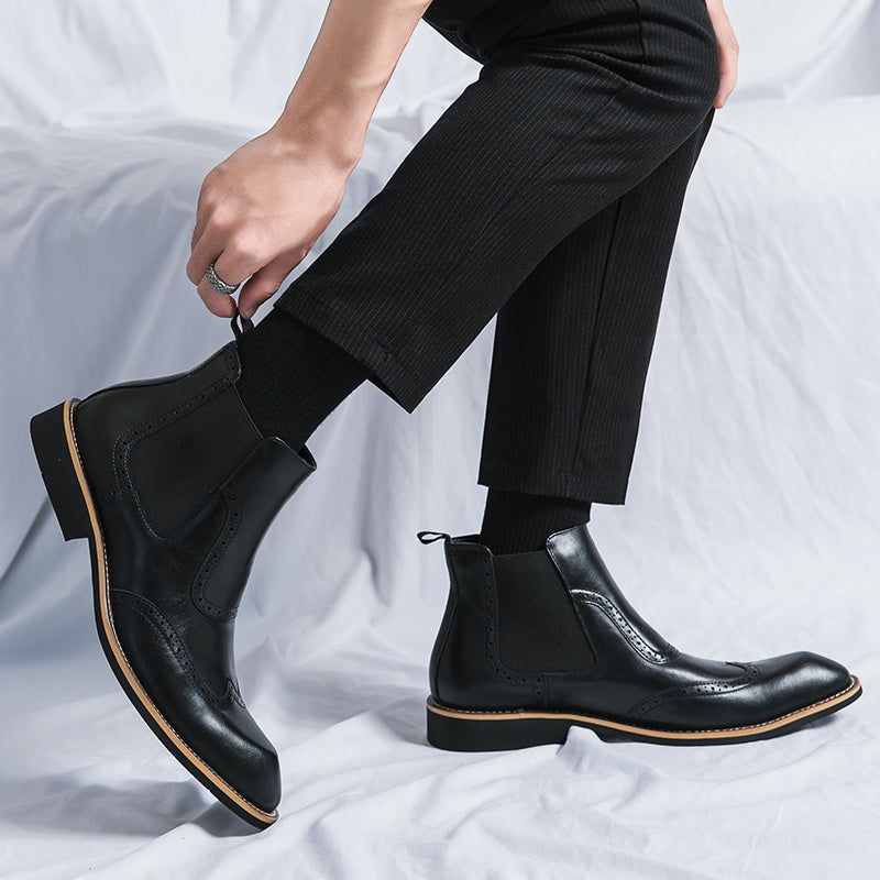 Onyx | Stylish Chelsea Leather Boots for Every Occasion