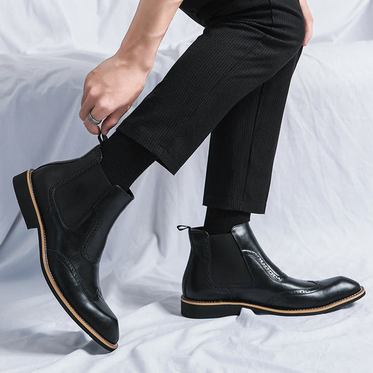 Onyx | Stylish Chelsea Leather Boots for Every Occasion