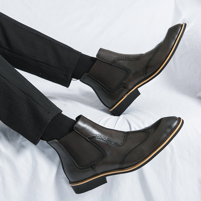 Onyx | Stylish Chelsea Leather Boots for Every Occasion