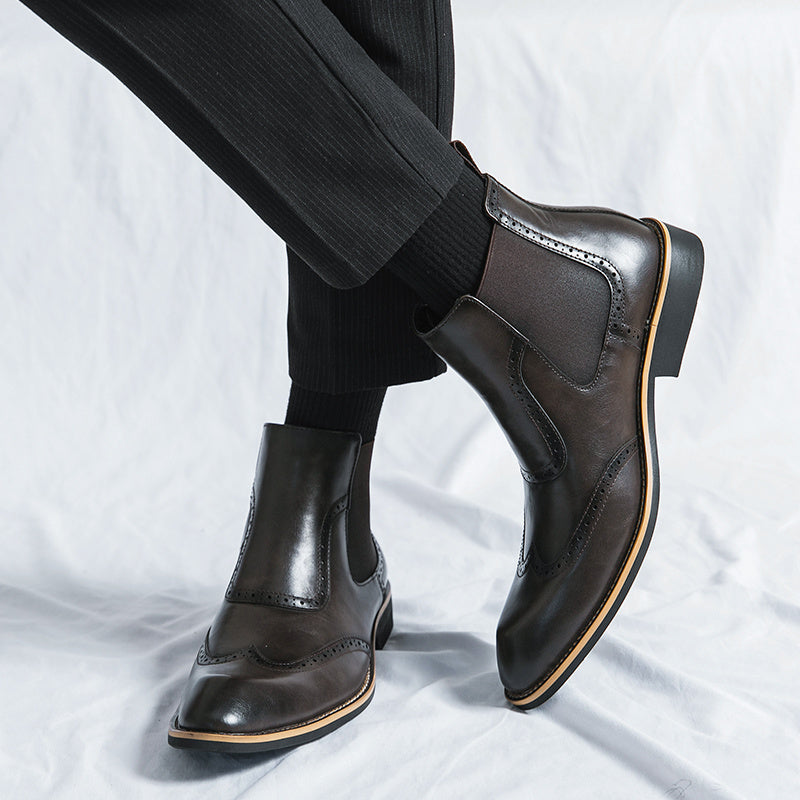 Onyx | Stylish Chelsea Leather Boots for Every Occasion