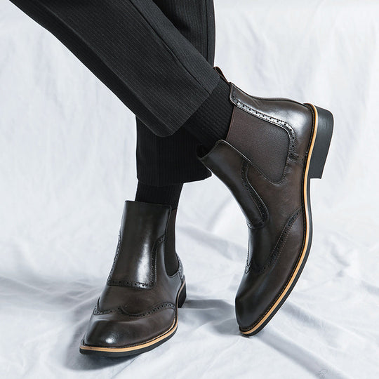 Onyx | Stylish Chelsea Leather Boots for Every Occasion