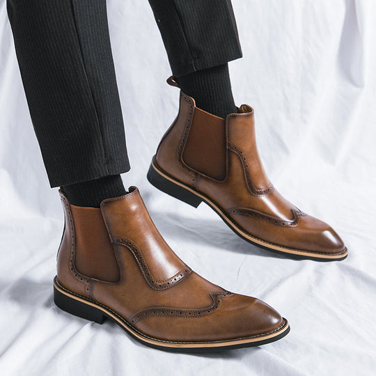 Onyx | Stylish Chelsea Leather Boots for Every Occasion