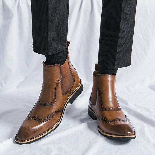 Onyx | Stylish Chelsea Leather Boots for Every Occasion