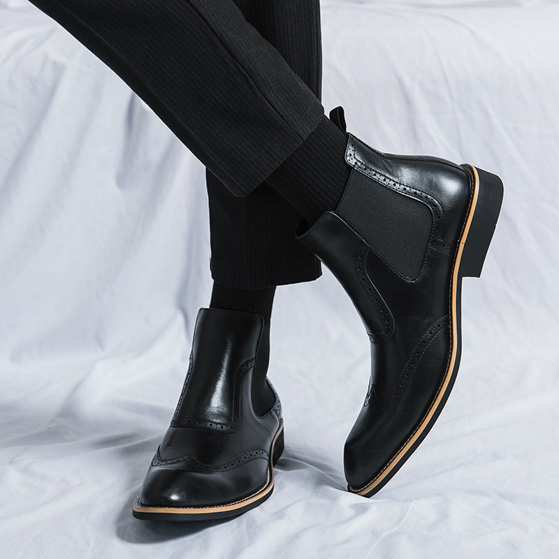 Onyx | Stylish Chelsea Leather Boots for Every Occasion