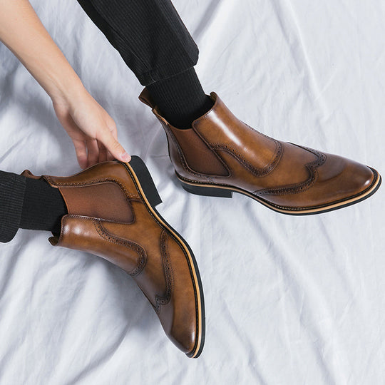 Onyx | Stylish Chelsea Leather Boots for Every Occasion