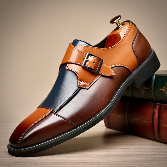 Quinlan | Stylish Single Monk Strap Shoes for Comfort and Versatility