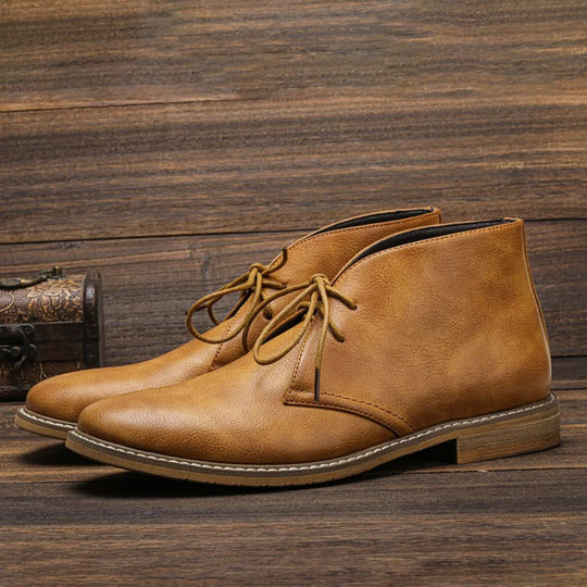 Harold | Premium Leather Chukka Boots for Comfort and Style