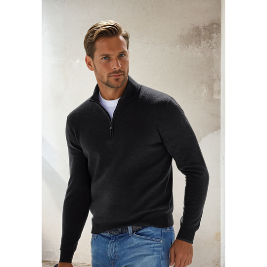 Maverick | Stylish Half-Zip Sweater for Comfort and Versatility