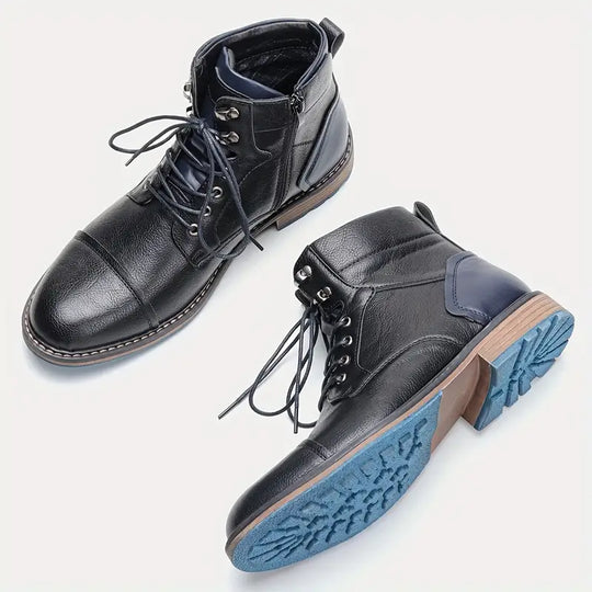 Dallas | Luxurious Handcrafted Leather Oxford Boots for Men