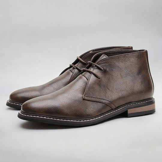 Harold | Premium Leather Chukka Boots for Comfort and Style