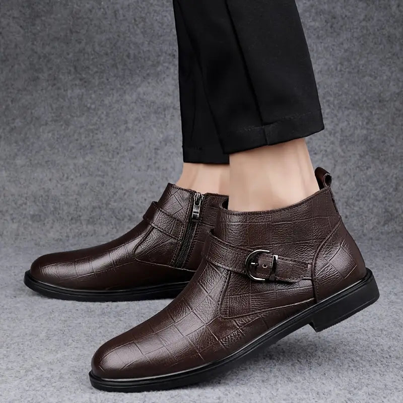 Jameson | Langlebige Leder Ranger Stiefel für Männer, Bequeme Passform