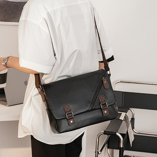 Sullivan | Stylische Leder-Schultertasche für Profis
