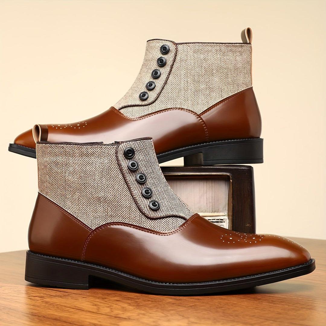 Jovian | Stylish Chelsea Leather Boots for Comfort and Durability