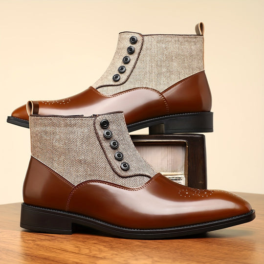 Jovian | Stylish Chelsea Leather Boots for Comfort and Durability