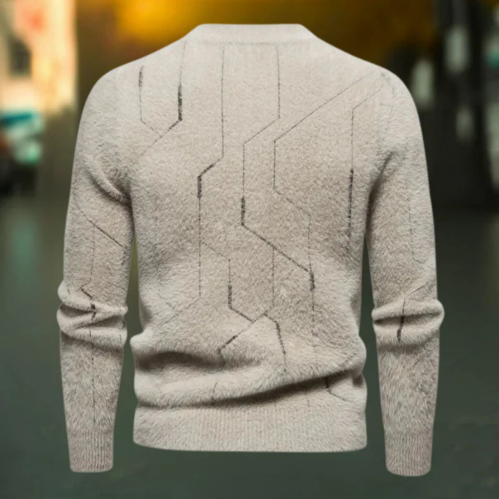 Thom | Stylish Geometric Design Sweater, Cozy Warmth, Perfect Fit