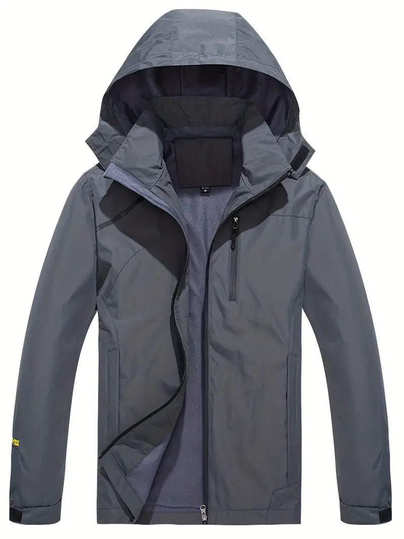 Marcel | Stylish waterproof jacket with adjustable hood