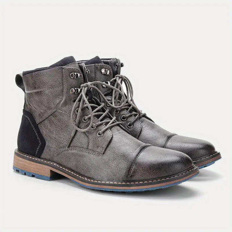 Dallas | Luxurious Handcrafted Leather Oxford Boots for Men