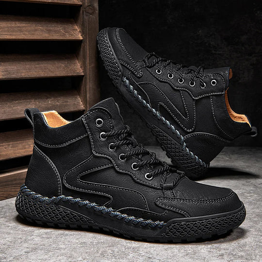 Ernie | Langlebige, Bequeme, Wasserdichte Leder-Wanderschuhe