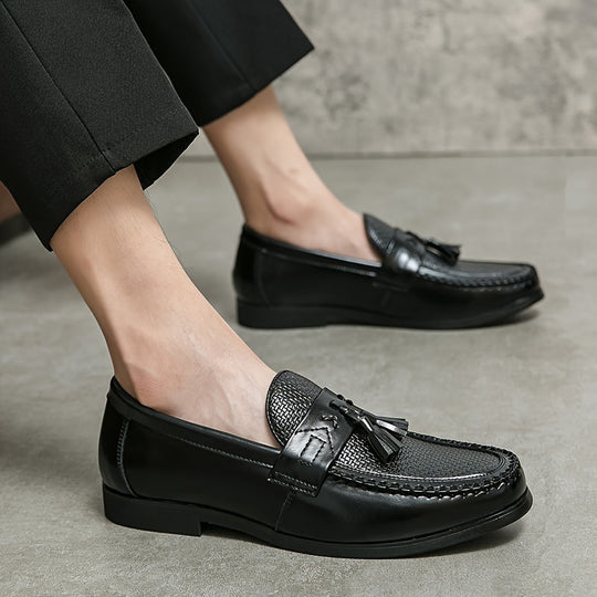 Vance | Klassische Leder Slipper für zeitlosen Stil