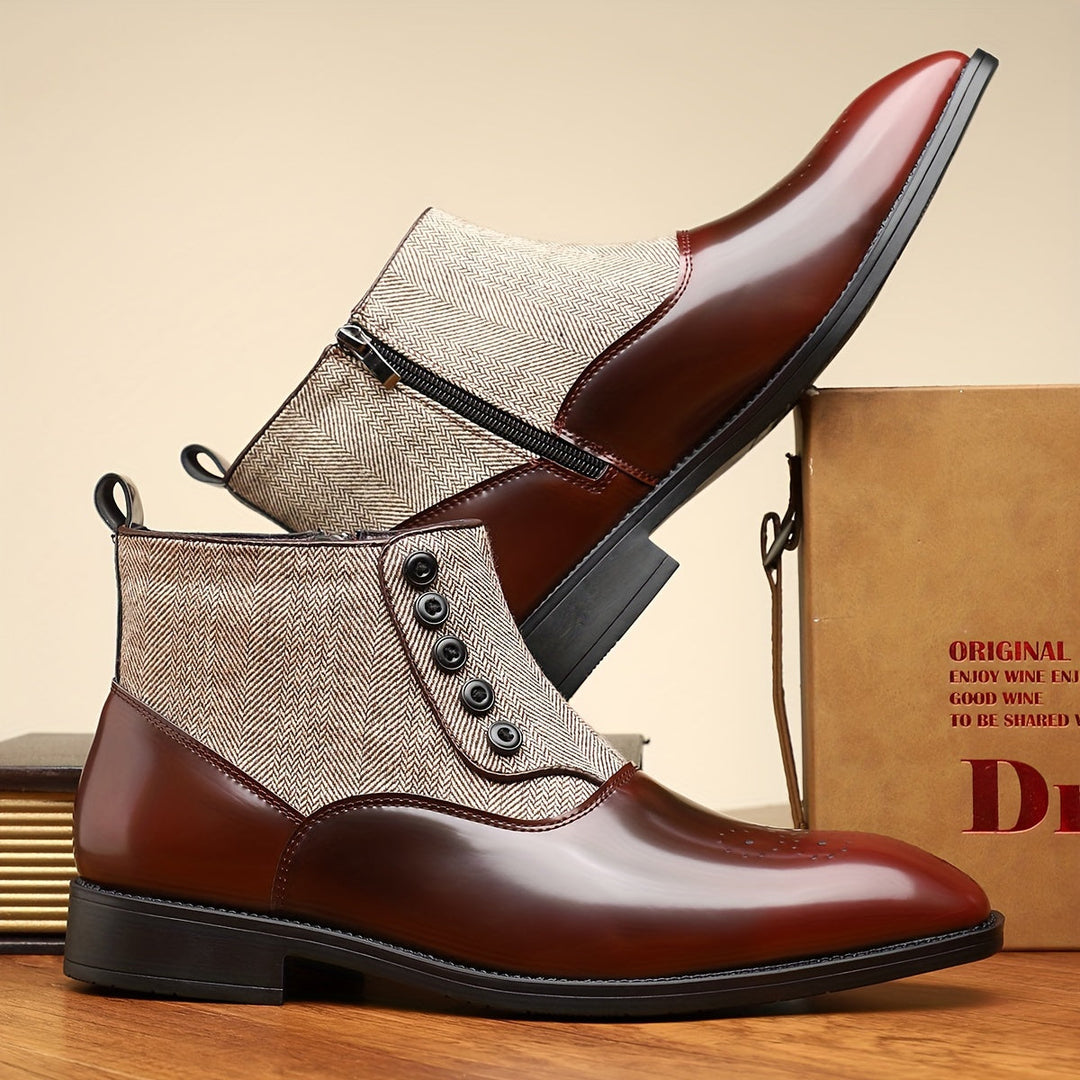 Jovian | Stylish Chelsea Leather Boots for Comfort and Durability