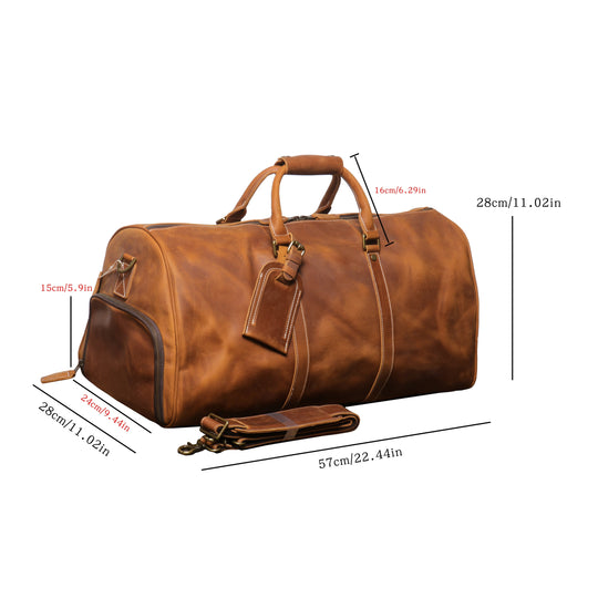 Nolan | Stylische Vintage Reisetasche als Umhängetasche